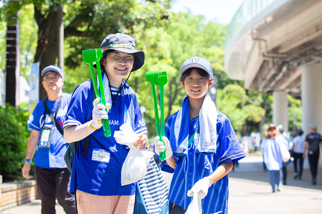 横浜DeNAベイスターズ シティクリーン プロジェクト