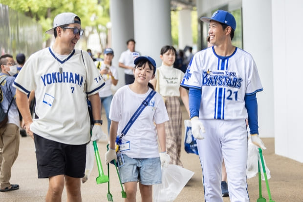 横浜DeNAベイスターズ シティクリーン プロジェクト
