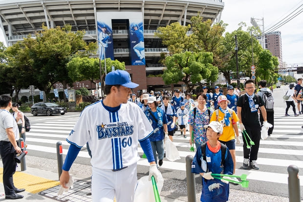 横浜DeNAベイスターズ シティクリーン プロジェクト