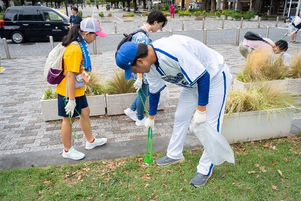横浜DeNAベイスターズ シティクリーン プロジェクト