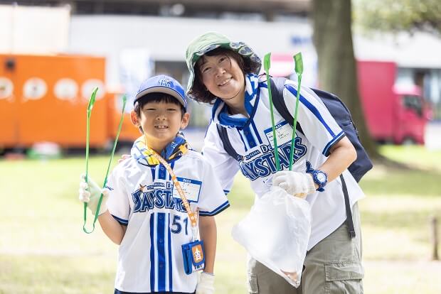 横浜DeNAベイスターズ シティクリーン プロジェクト