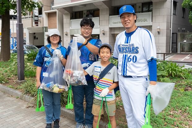 横浜DeNAベイスターズ シティクリーン プロジェクト