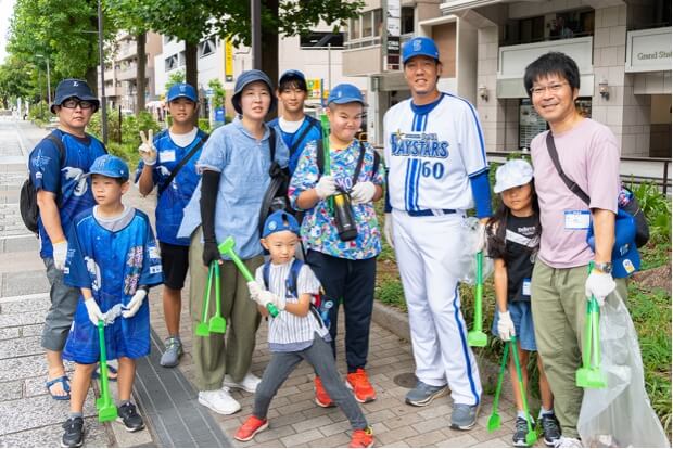 横浜DeNAベイスターズ シティクリーン プロジェクト