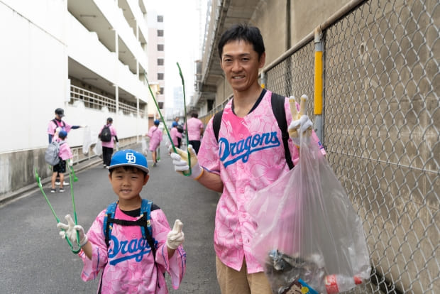 中日ドラゴンズ シティクリーン プロジェクト
