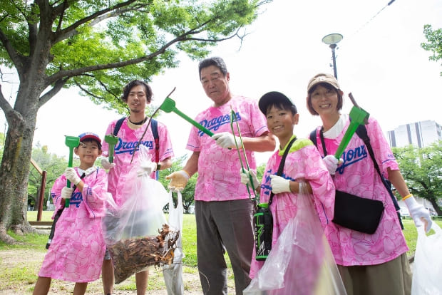 中日ドラゴンズ シティクリーン プロジェクト