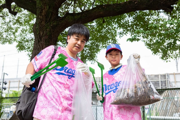 中日ドラゴンズ シティクリーン プロジェクト