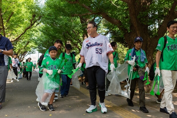 東京ヤクルトスワローズ シティクリーン プロジェクト