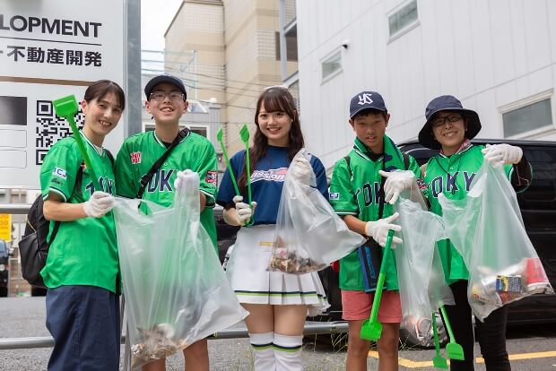 東京ヤクルトスワローズ シティクリーン プロジェクト