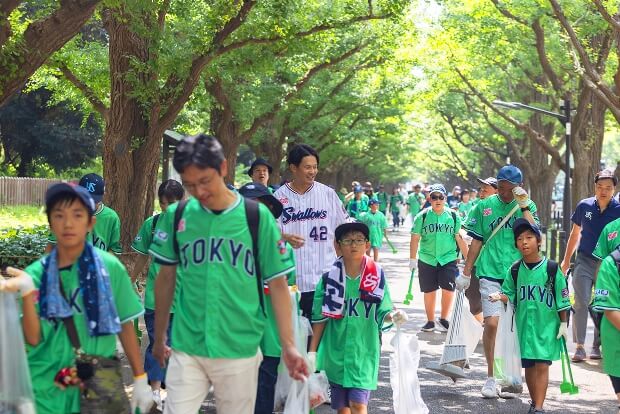 東京ヤクルトスワローズ シティクリーン プロジェクト