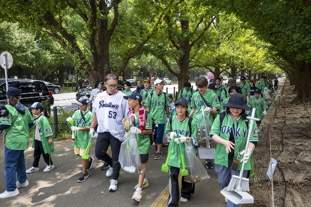 東京ヤクルトスワローズ シティクリーン プロジェクト