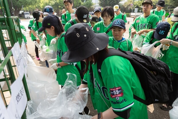 東京ヤクルトスワローズ シティクリーン プロジェクト