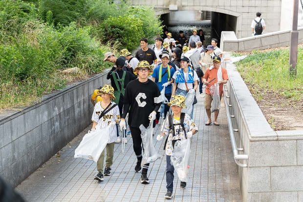 阪神タイガース シティクリーン プロジェクト