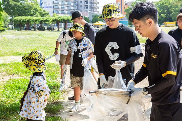 阪神タイガース シティクリーン プロジェクト