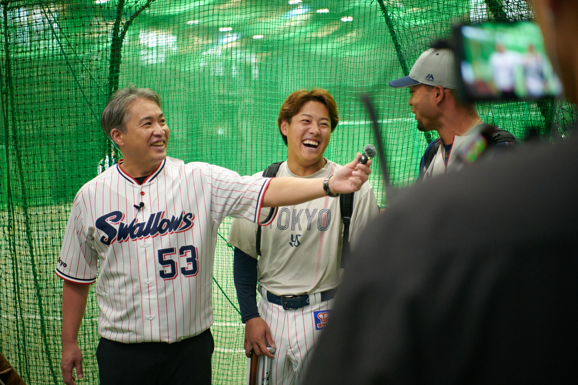 赤羽由紘選手とモンテル選手に日常のエコ活動について質問